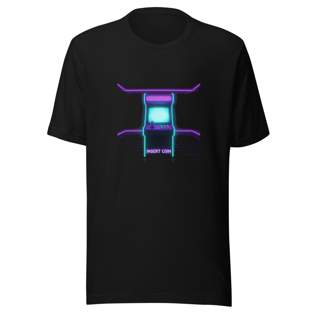 Insert Coin Retro Arcade Tee