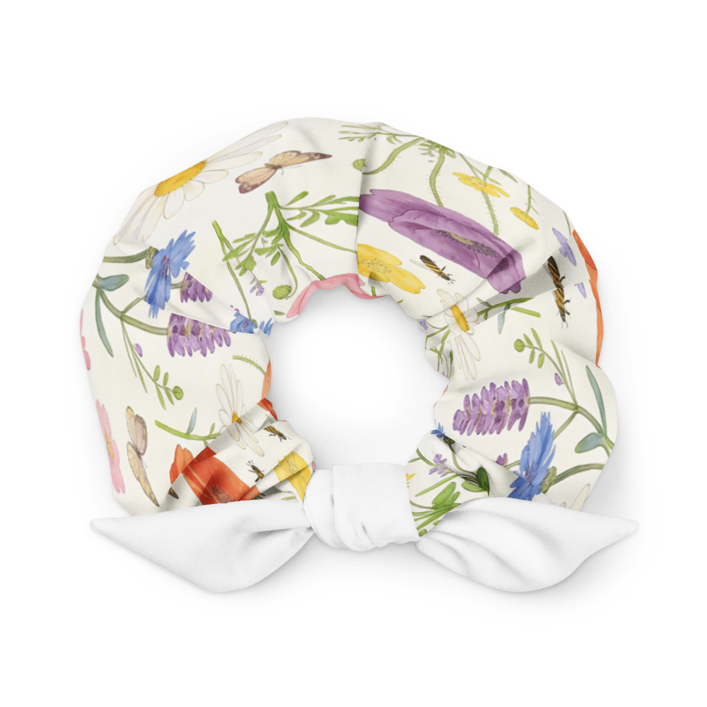 Wildflower Garden Scrunchie