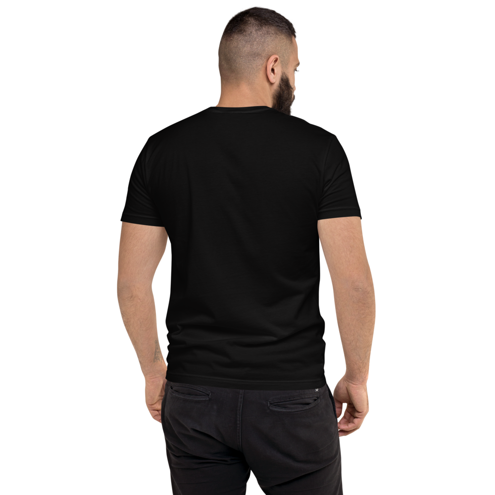 Monkey hack hacker coding fitted tee - detail view | ApparelHub