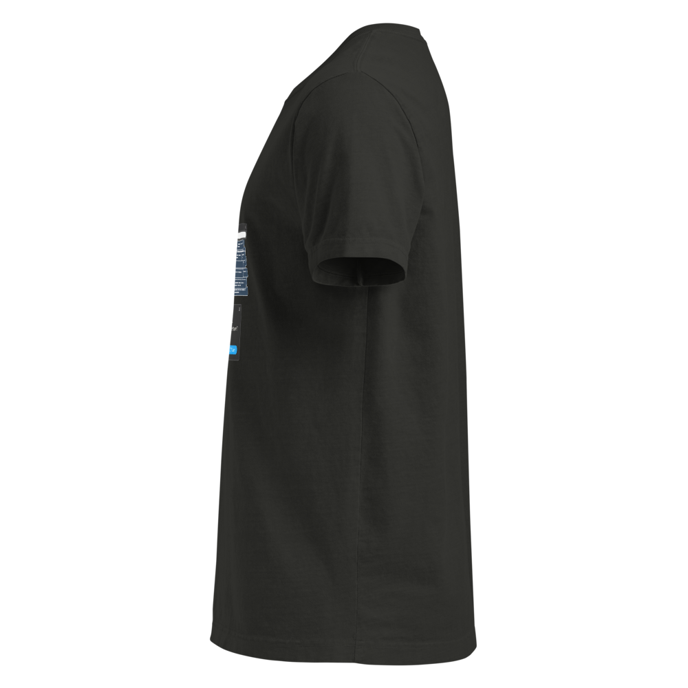 47 Tabs Open ADHD humor Comfort Colors tee - detail view | ApparelHub