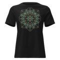 Sacred geometry spiritual math art tee - front view | ApparelHub