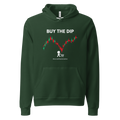 Buy The Dip finance stock market hoodie - front view | ApparelHub