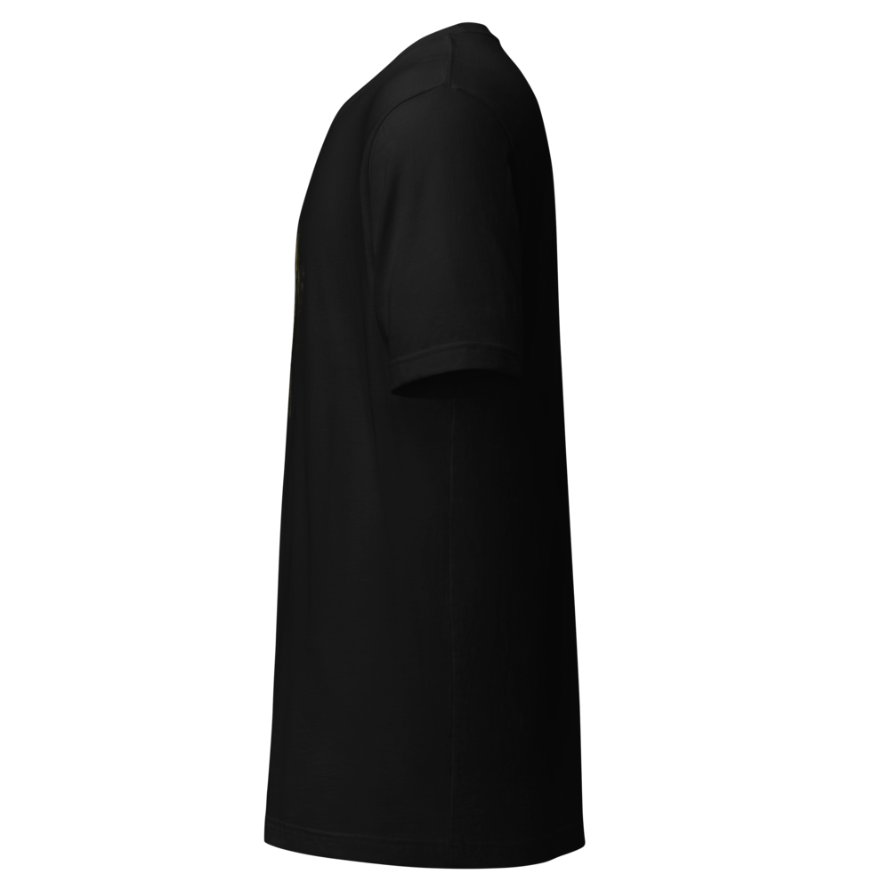 The Watcher dark horror art tee - lifestyle mockup | ApparelHub