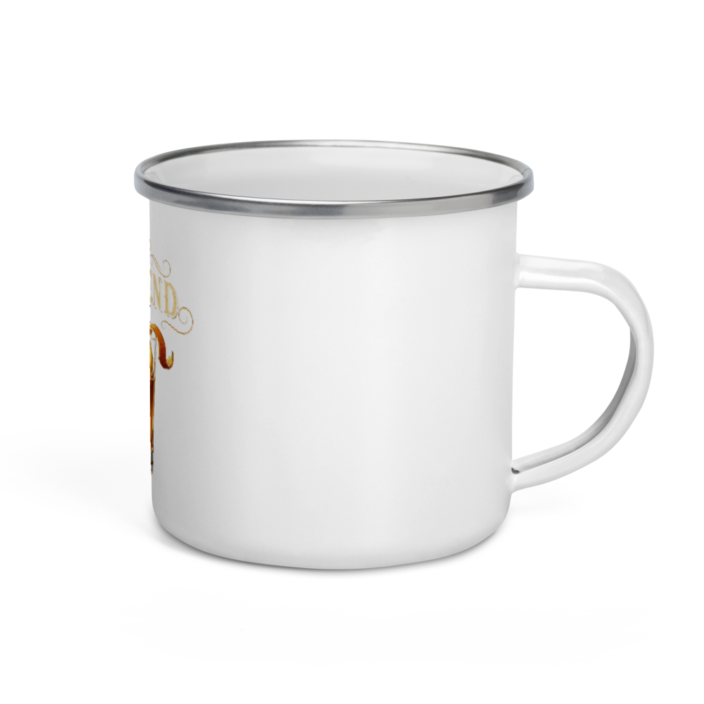 Hello, Old Friend — Enamel Mug