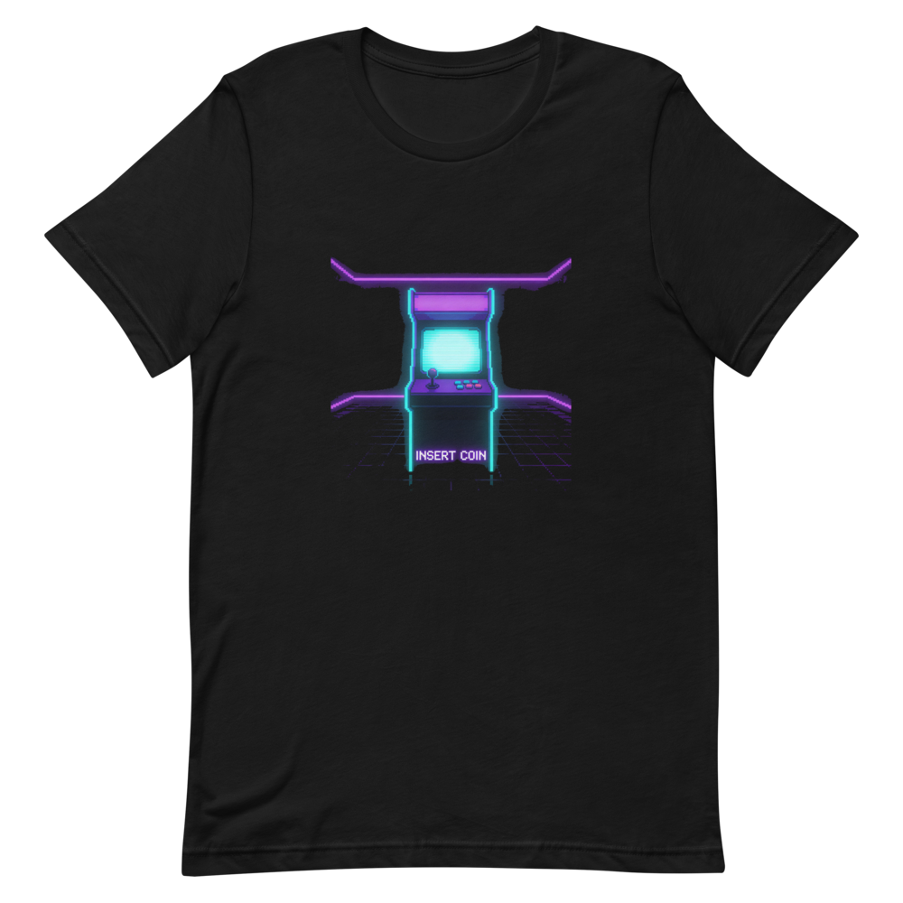 Insert Coin Retro Arcade Tee