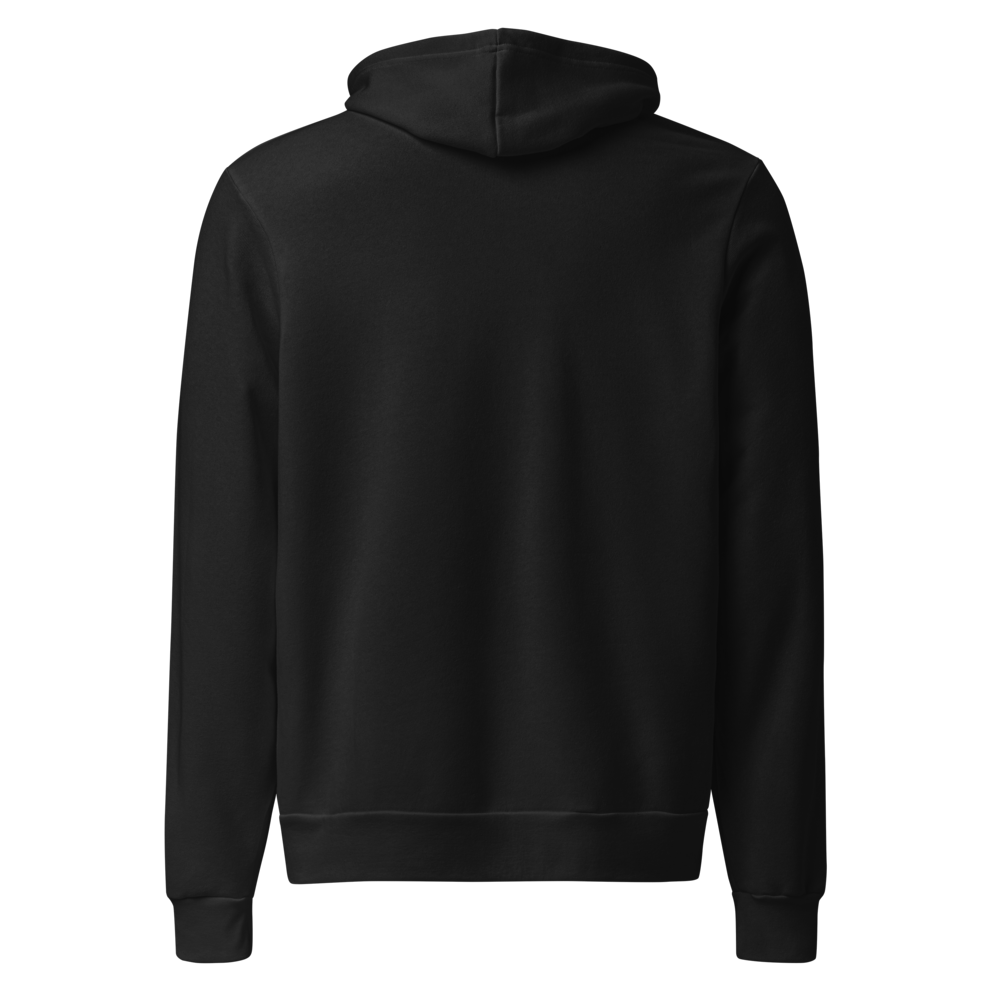 Cosmic nebula space art pullover hoodie - detail view | ApparelHub