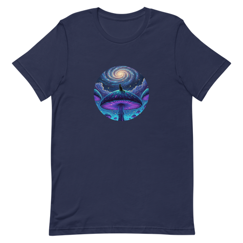 Cosmic Mushroom Portal Tee