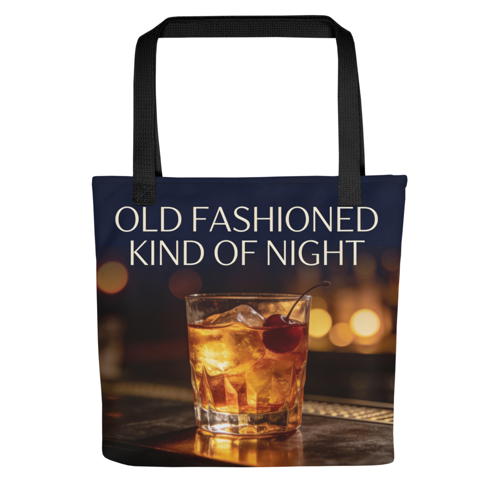 Old Fashioned Kind of Night — AOP Tote Bag