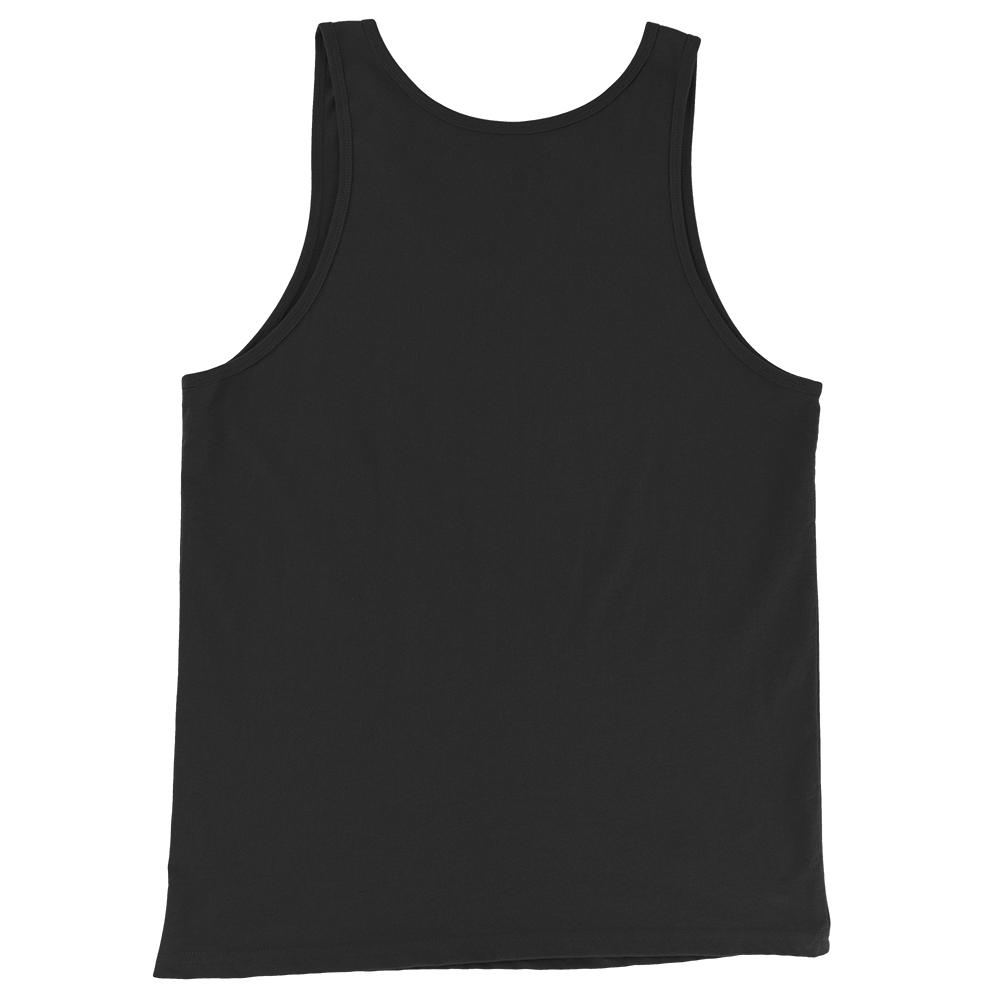 Mountain sunrise nature landscape tank top - back view | ApparelHub